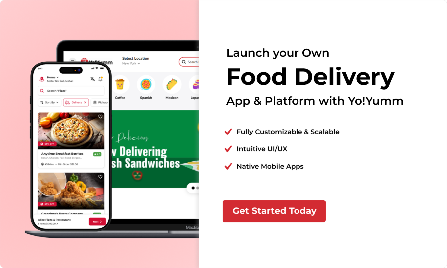Food Delivery Platform - YoYumm 