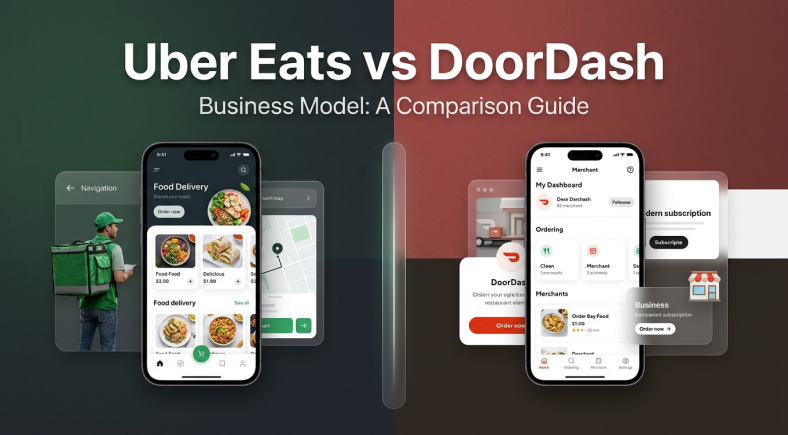 Uber Eats vs DoorDash Business Model: A Comparison Guide